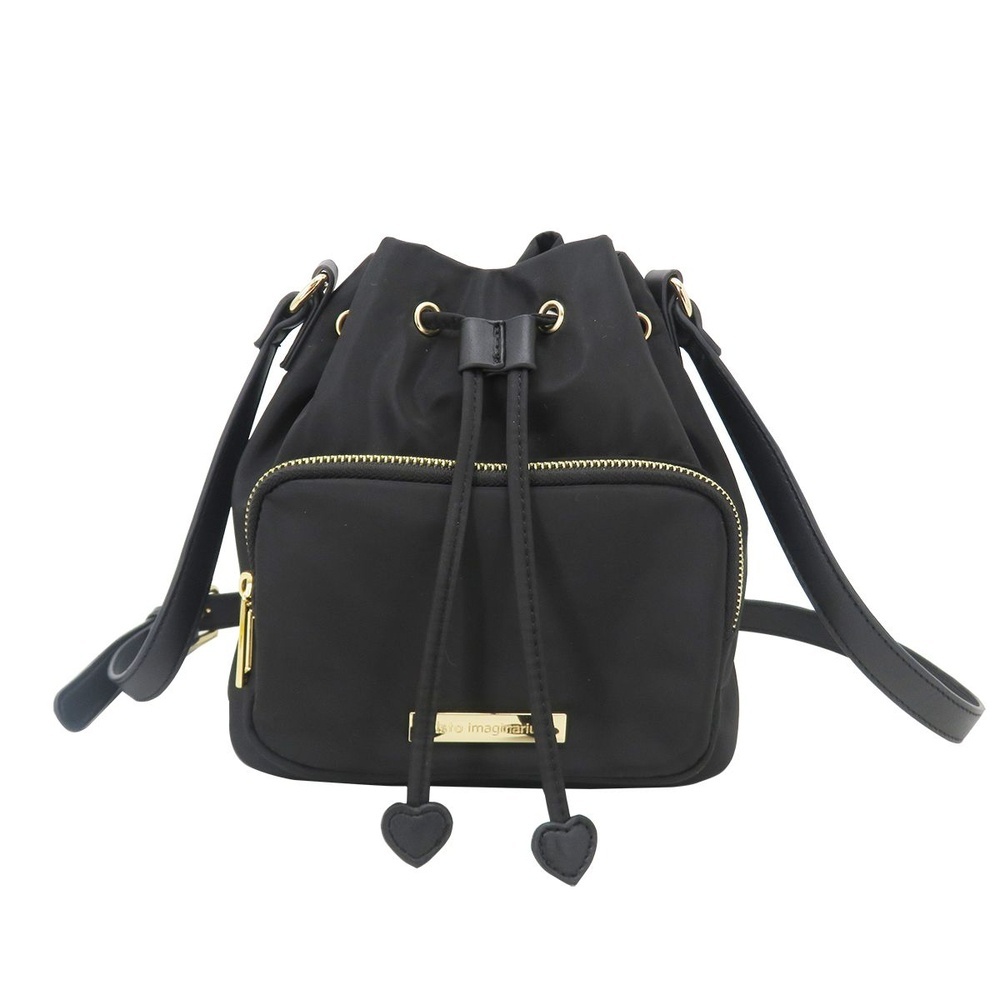 Bolsa Bucket Preta Imaginarium: Estilo e Praticidade