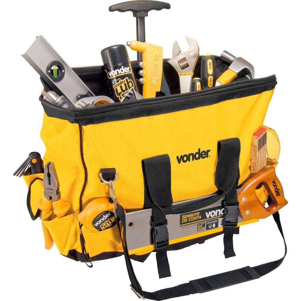 Bolsa de Ferramentas Vonder: Organize Tudo com Rodas!