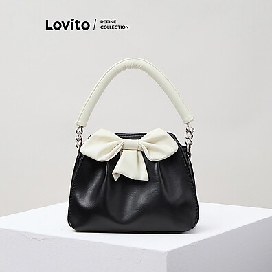 Bolsa de Jantar com Laço Lovito Refine: Elegância!