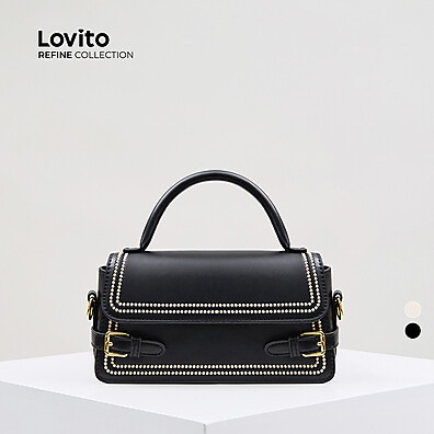 Bolsa de Ombro Bordada Lovito: Estilo e Praticidade