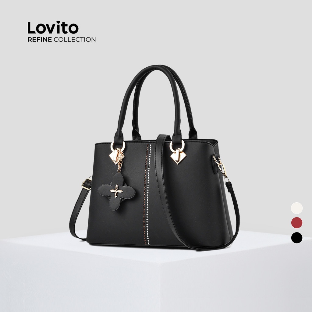 Bolsa de Ombro Feminina Lovito Refine: Elegância Compacta