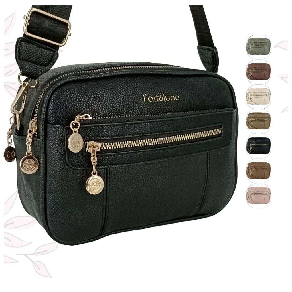 Bolsa Feminina Transversal PU: Elegância e Praticidade em Um Só Pote