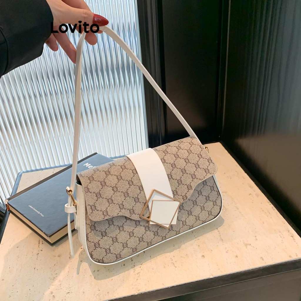 Bolsa Lovito Geométrica: Estilo Casual