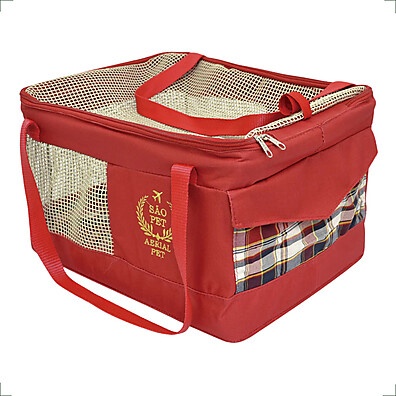Bolsa Transporte Pet Azul: Viagem Segura!