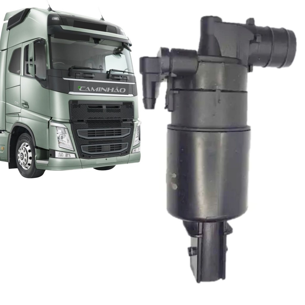 Bomba D'água Volvo FH 2015: Limpeza e Clima Ideais