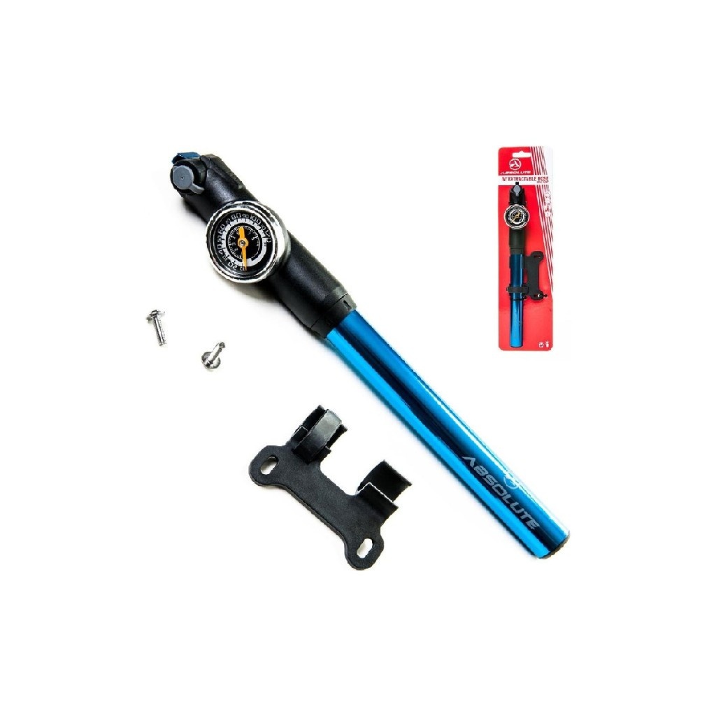 Bomba de Ar Bike Absolute: Encha Pneus Até 120 PSI!