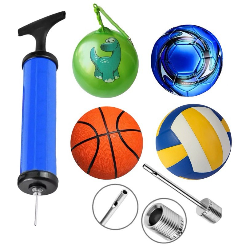 Bomba de Ar: Encha Bolas de Esporte Rápido!