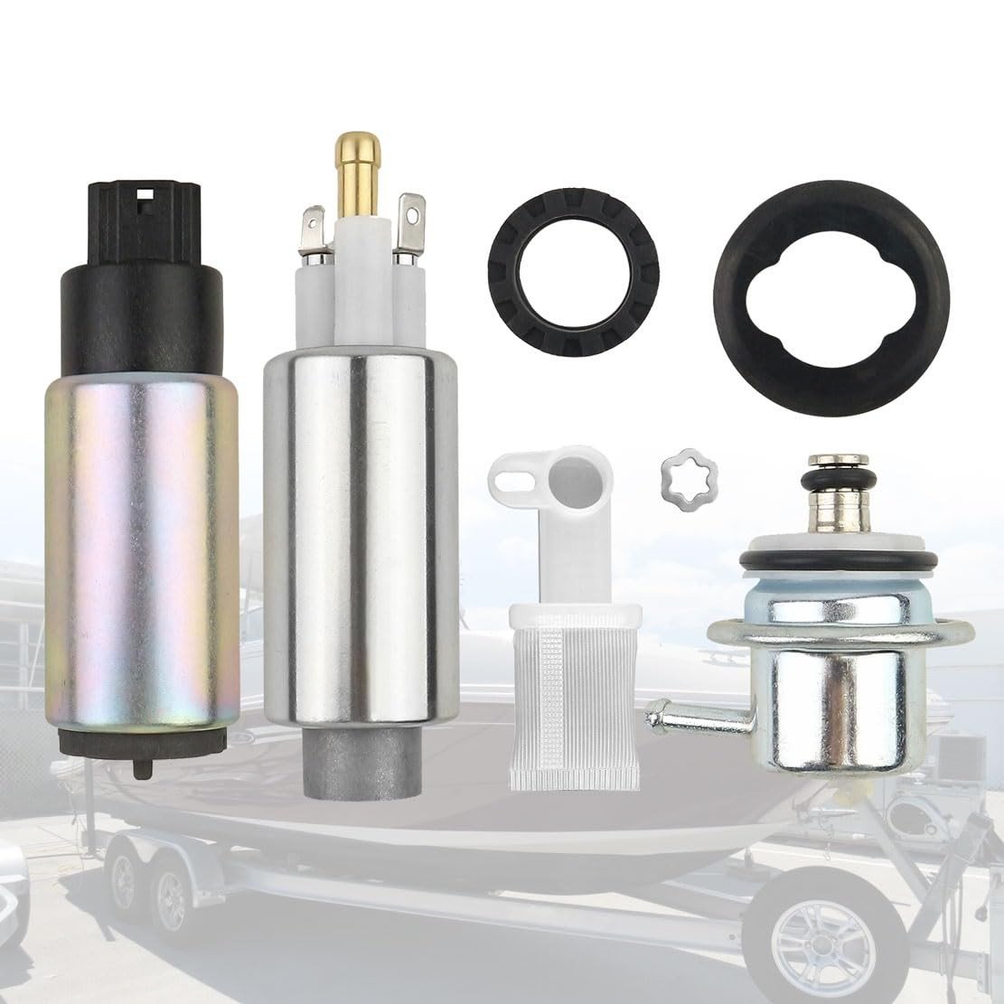 Bomba Dupla Combustível Mercury Mercruiser 305-8.1L (1984-2020) - Alta Performance e Durabilidade