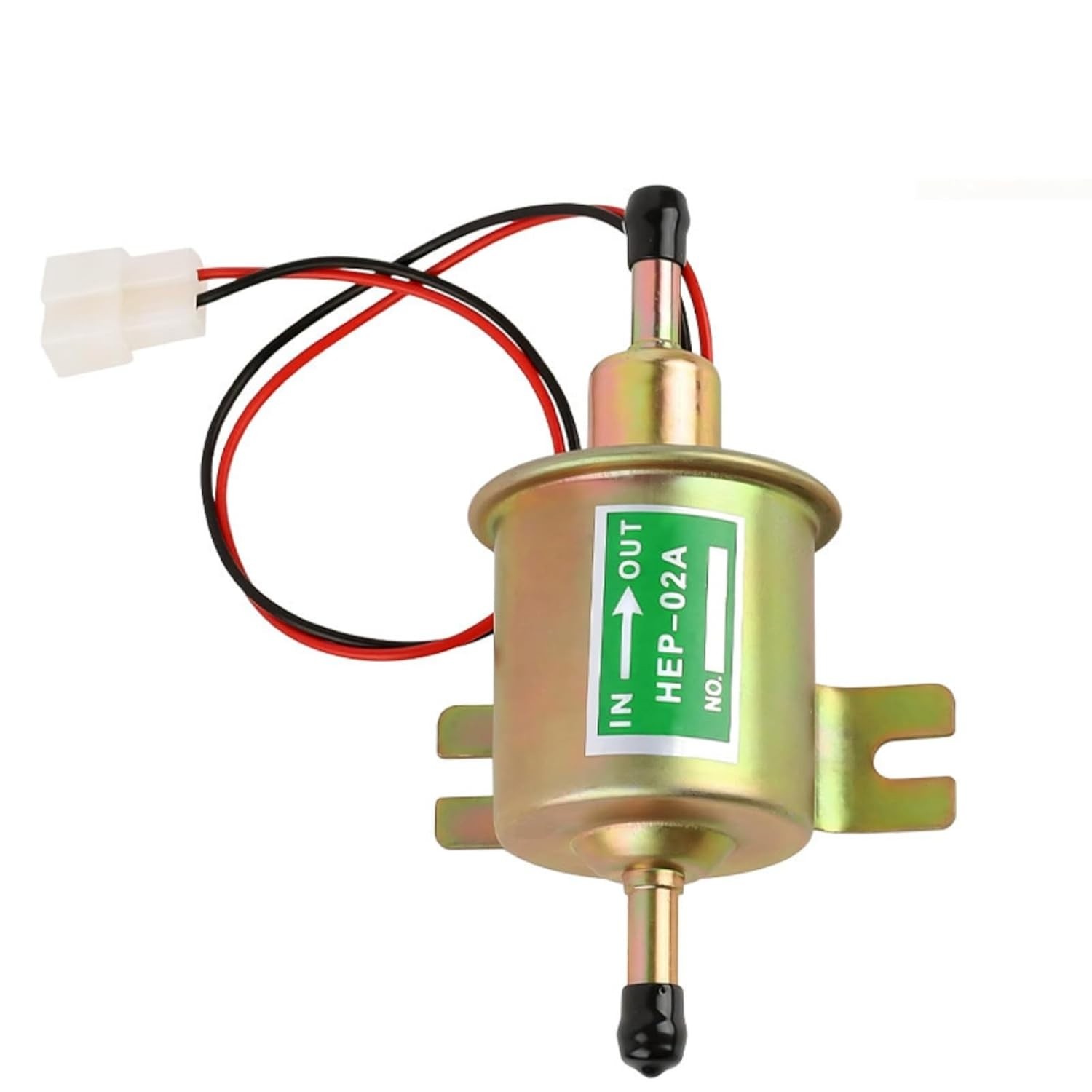 Bomba de Combustível Elétrica Universal 12V Baixa Pressão Gasolina Diesel HEP-02A