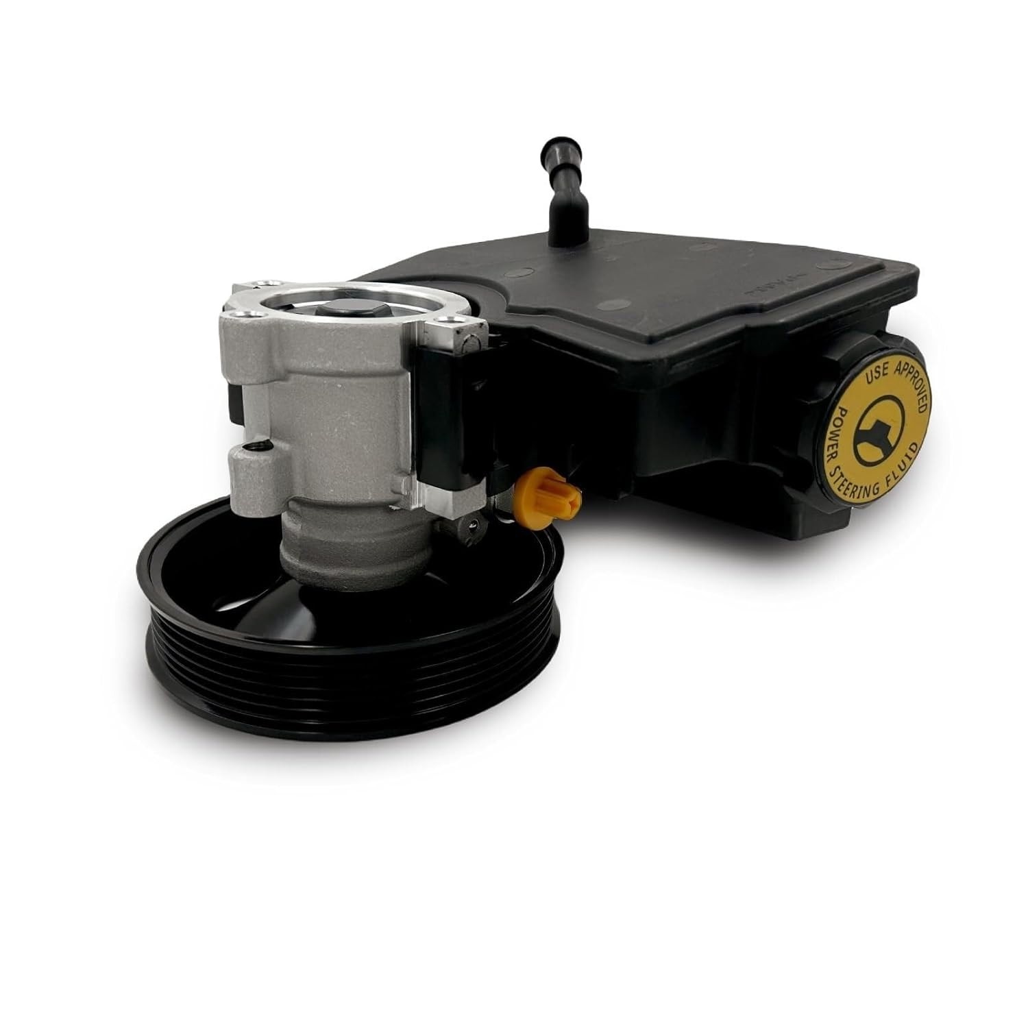 Bomba Direção Hidráulica Completa com Polia e Reservatório para Jeep Cherokee, Wrangler e TJ (1996-2003)