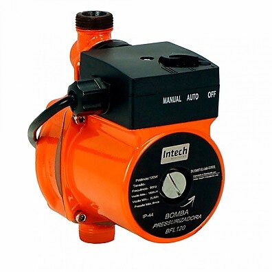 Bomba Pressurizadora Intech Machine BFL120: Mais Pressão!