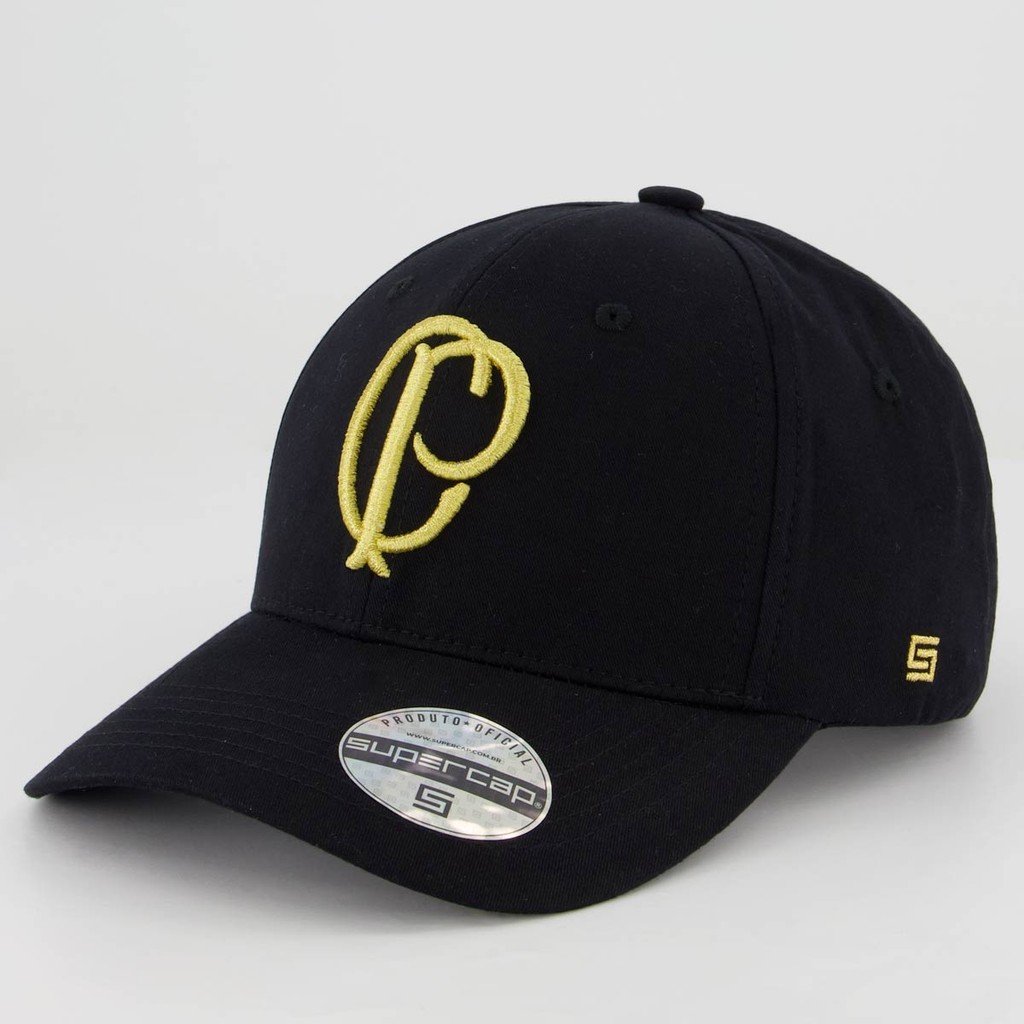 Boné Corinthians Logo Preto: Estilo e Paixão em Toda Partida