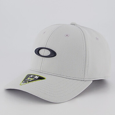 Boné Oakley Tincan Cinza Claro: Estilo e Conforto