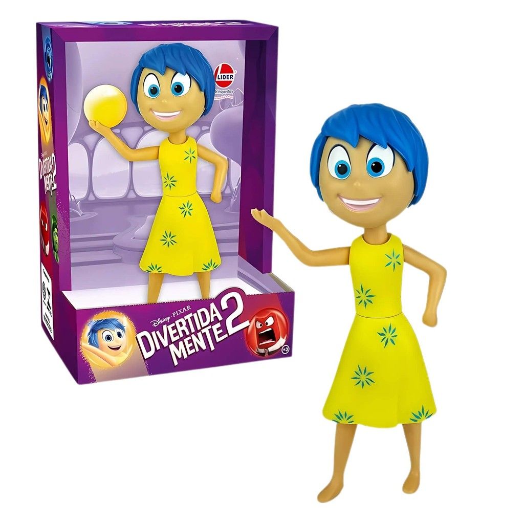 Boneca Alegria Divertida-Mente: A Amiga Ideal!