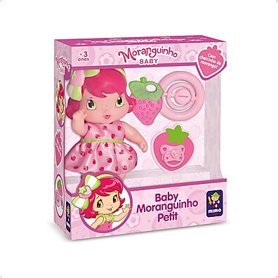 Boneca Baby Moranguinho Petit: A Fofura que Perfuma!