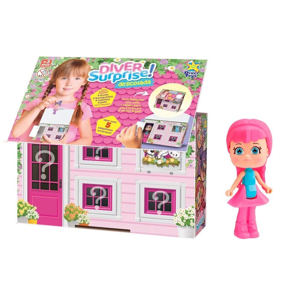 Boneca Diver Surprise: Aventura e Diversão!