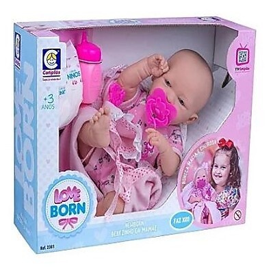 Boneca Love Born: Cuide e Ame!