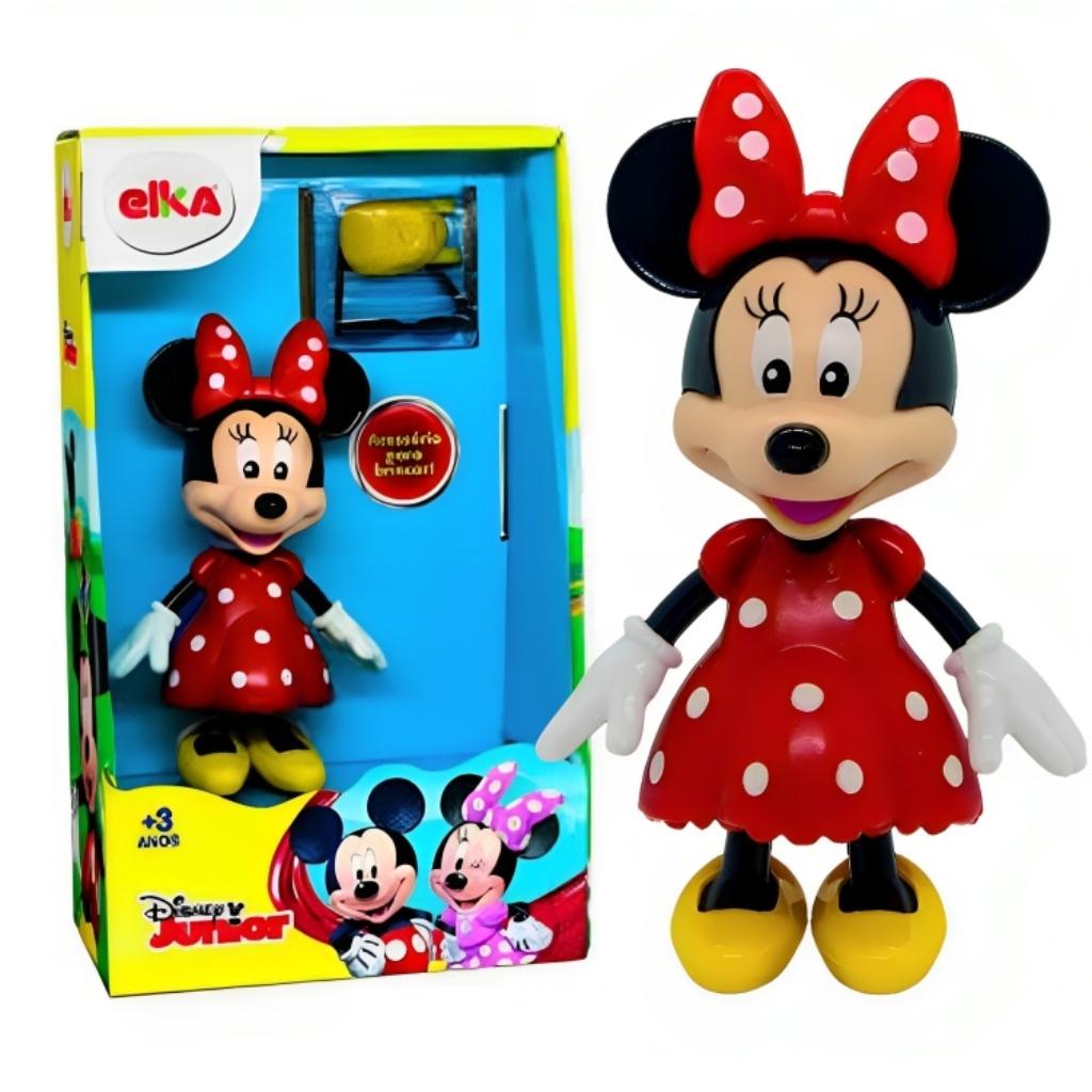 Boneca Minnie 12cm Elka: Diversão e Magia!