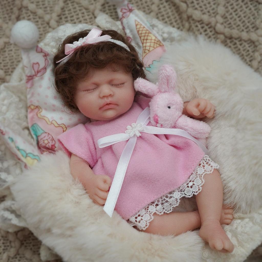 Boneca Reborn 20cm: Realismo e Carinho!