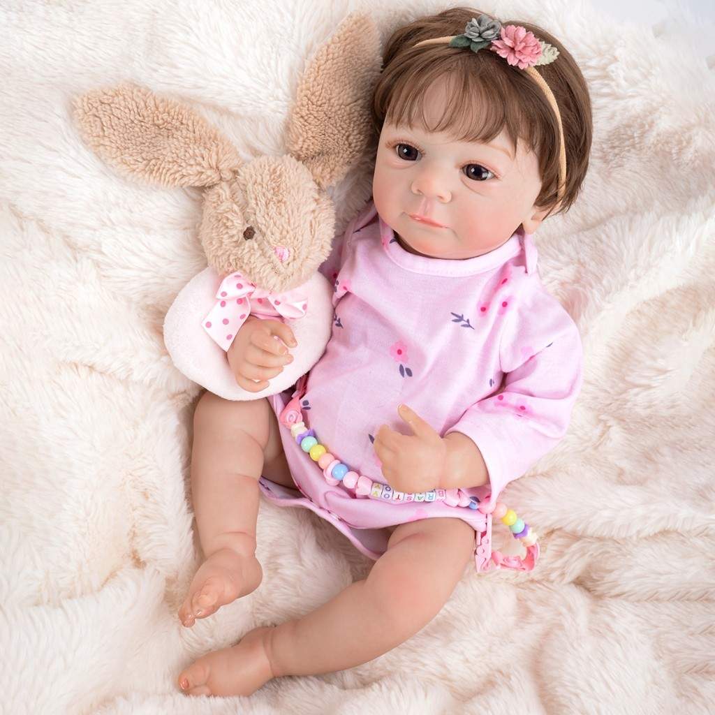 Boneca Reborn 48cm: Realismo e Carinho!