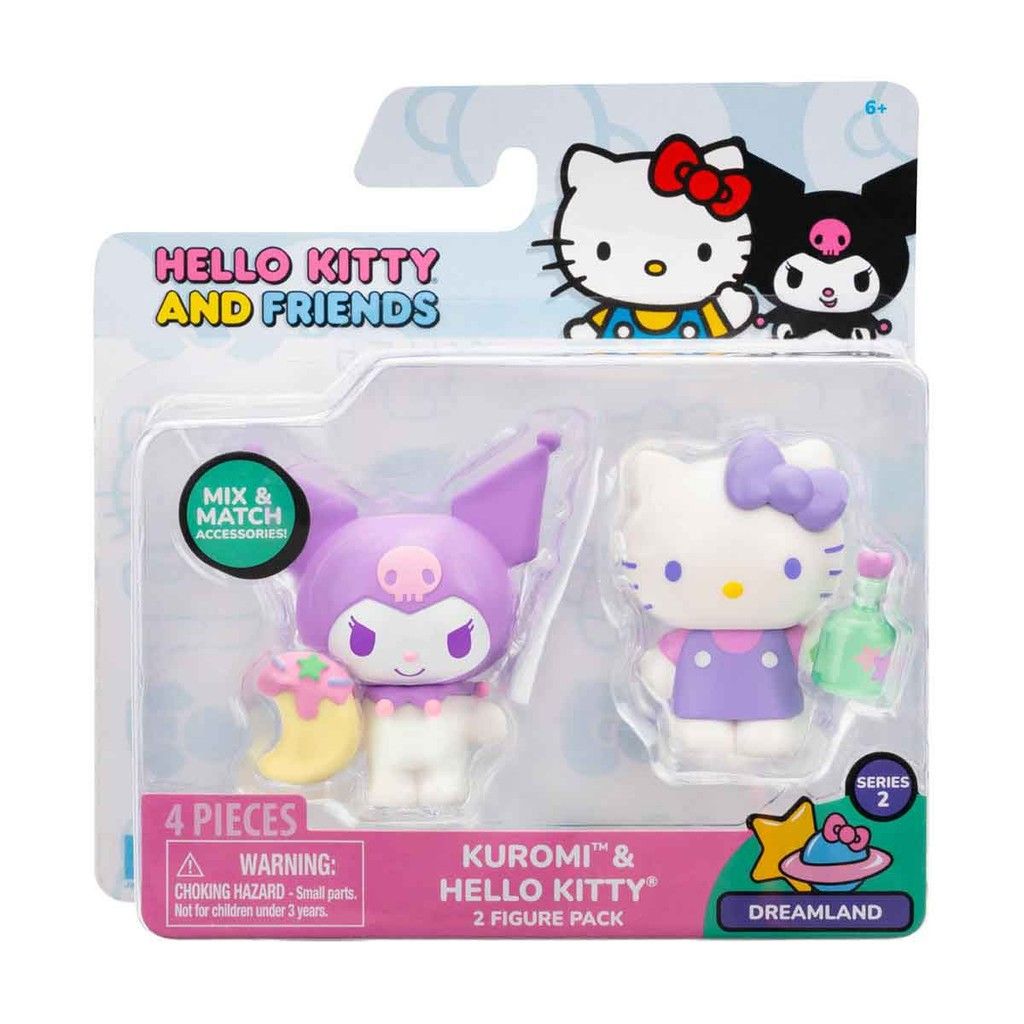 Bonecas Hello Kitty e Kuromi: Colecione a Fofura!