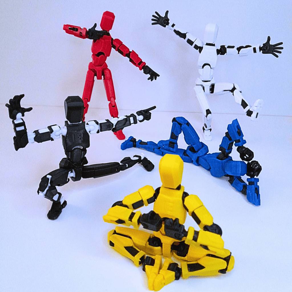 Boneco Articulado Dummy 3D: Presente Geek e Criativo