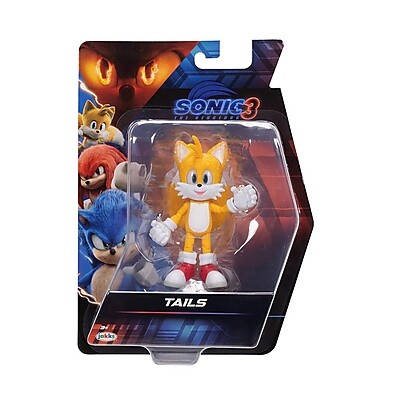 Boneco Articulado Tails 12cm – Sonic 3: O Filme