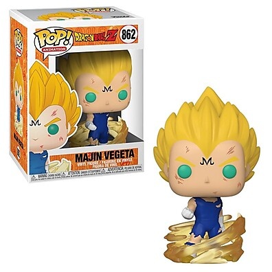 Boneco Funko Pop! Majin Vegeta – O Vilão Mais Poderoso de Dragon Ball Z