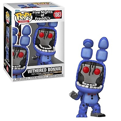 Boneco Funko Pop! Withered Bonnie – O Essencial para Fãs