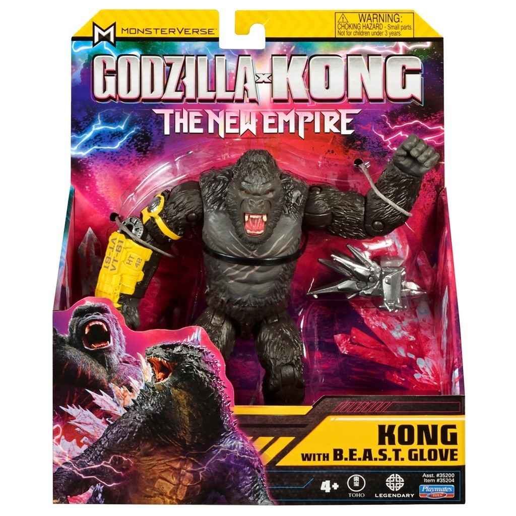 Boneco Kong B.E.A.S.T. 15cm - Godzilla vs Kong