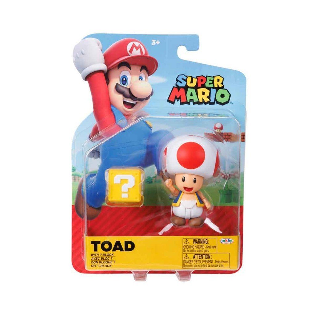 Boneco Toad Super Mario: Aventura e Diversão!