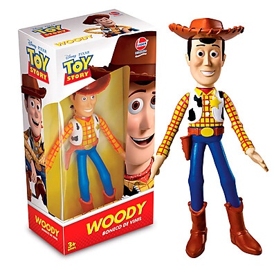 Boneco Woody Toy Story Vinil – Diversão e Imaginação para Crianças +3 anos