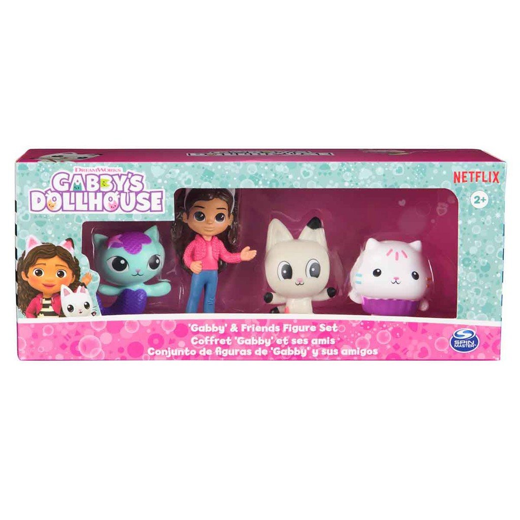 Bonecos Gabby's Dollhouse: Aventura Completa!