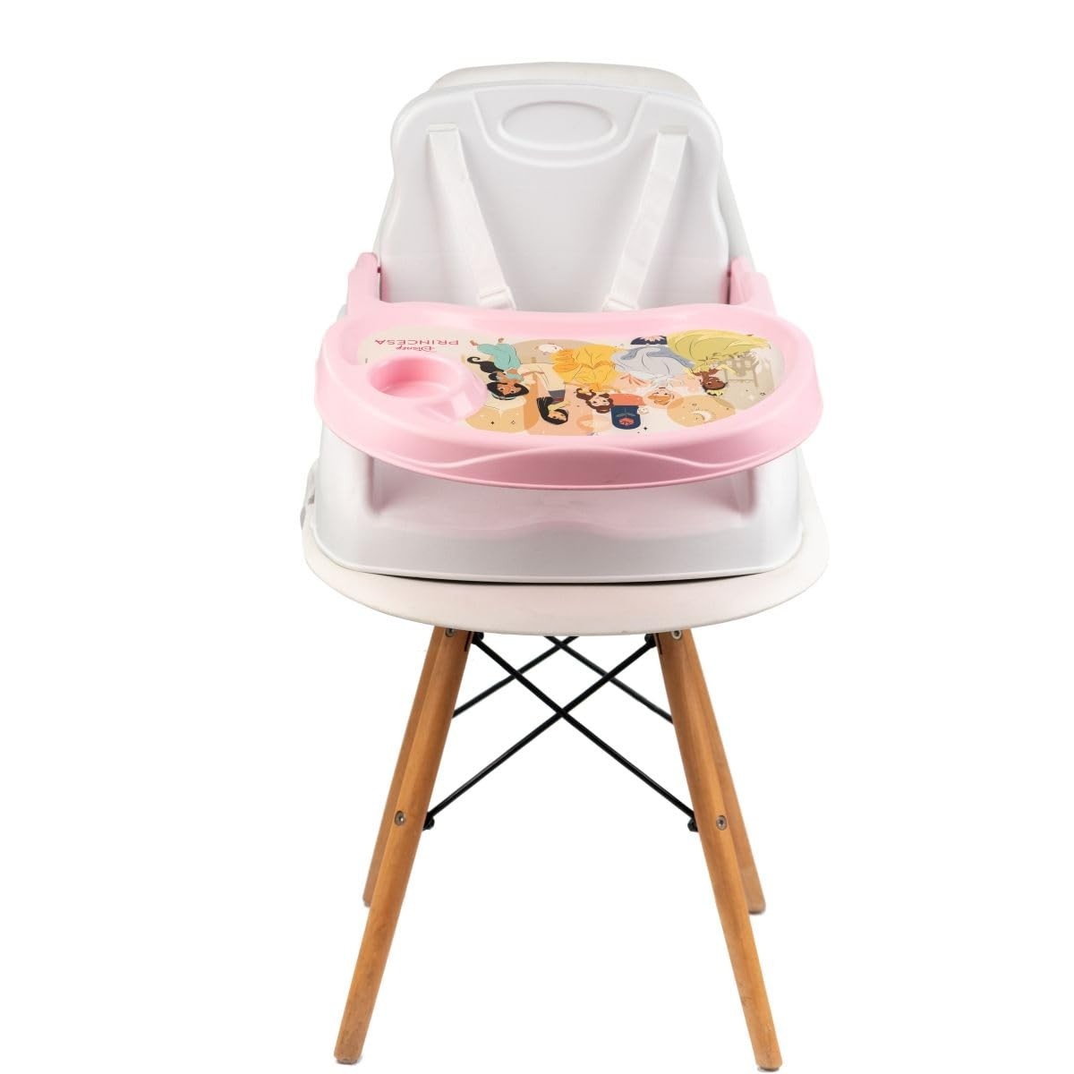 Cadeira de Alimentação Styll Baby Princesas Booster - Conforto e Segurança para Bebês a Partir de 6 Meses