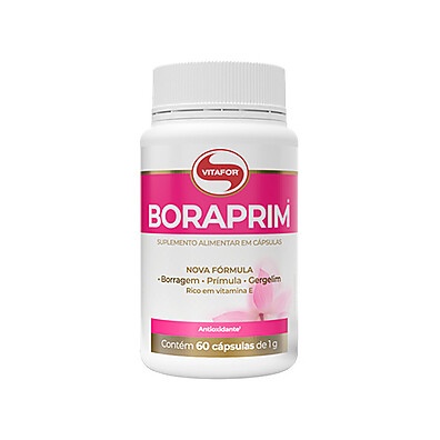 Boraprim Vitafor: Equilíbrio Essencial em 60 Cápsulas