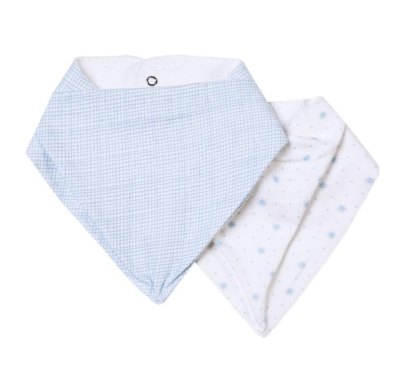 Babador Bandana Bordado Papi Textil - Estilo e Proteção para Bebês