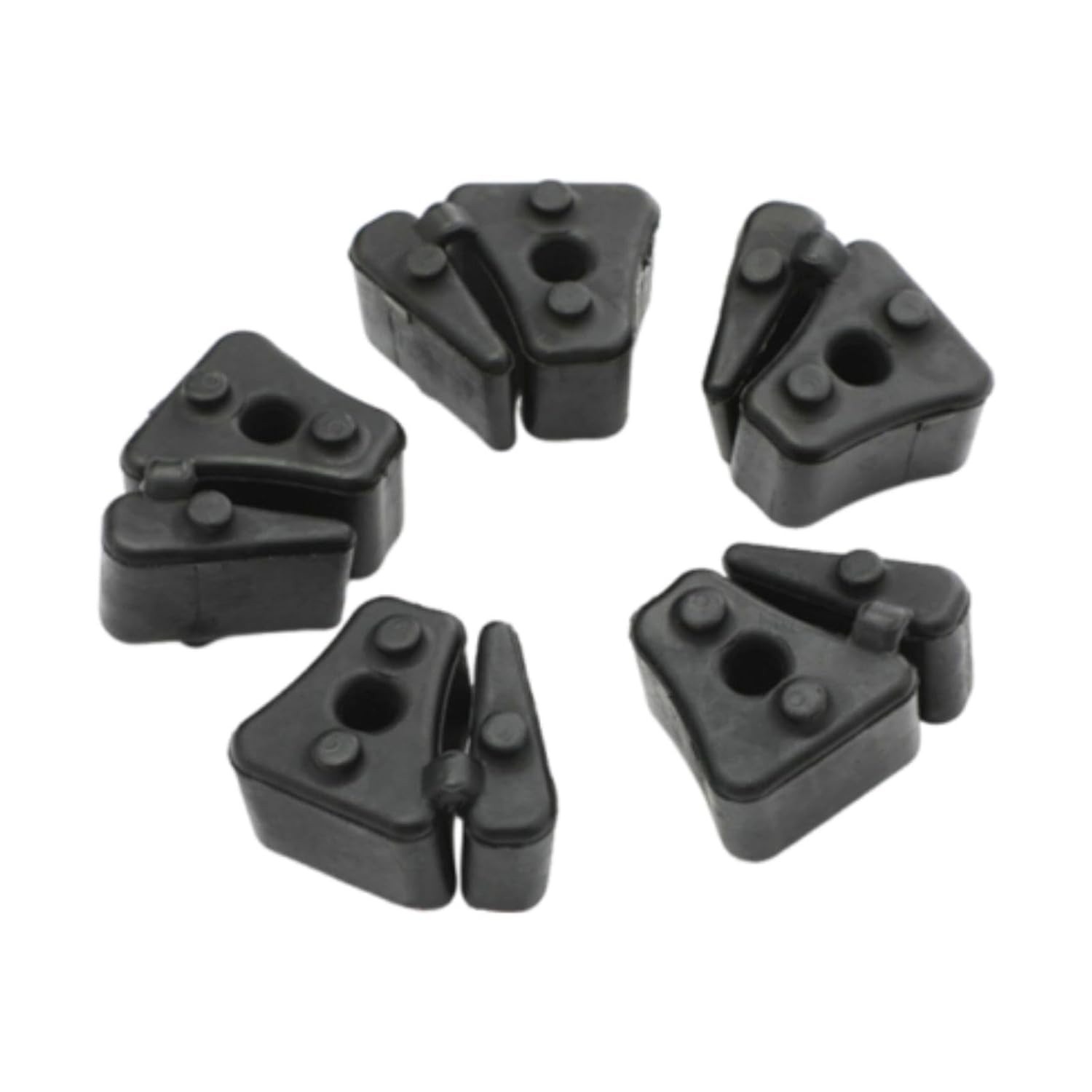Kit 5 Amortecedores de Roda Traseira em Borracha para Honda VT750 (VT750DC, VT750C) - Durabilidade e Performance