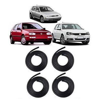 Borrachas da Porta Golf: Kit Completo 1999-2014