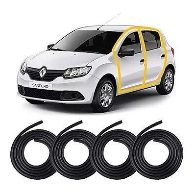 Borrachas de Vedação Renault Sandero 2008 a 2010 – Vedação Perfeita!