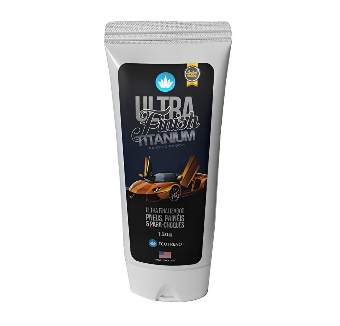 Ultra Finish Titanium: Revitalizador de Plásticos e Borrachas com Nanotecnologia Americana | Acabamento Profissional e Hidrorepelente
