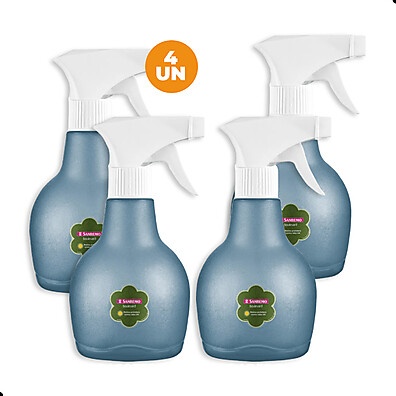 Borrifador Sanremo 350ml: Kit com 4 Unidades