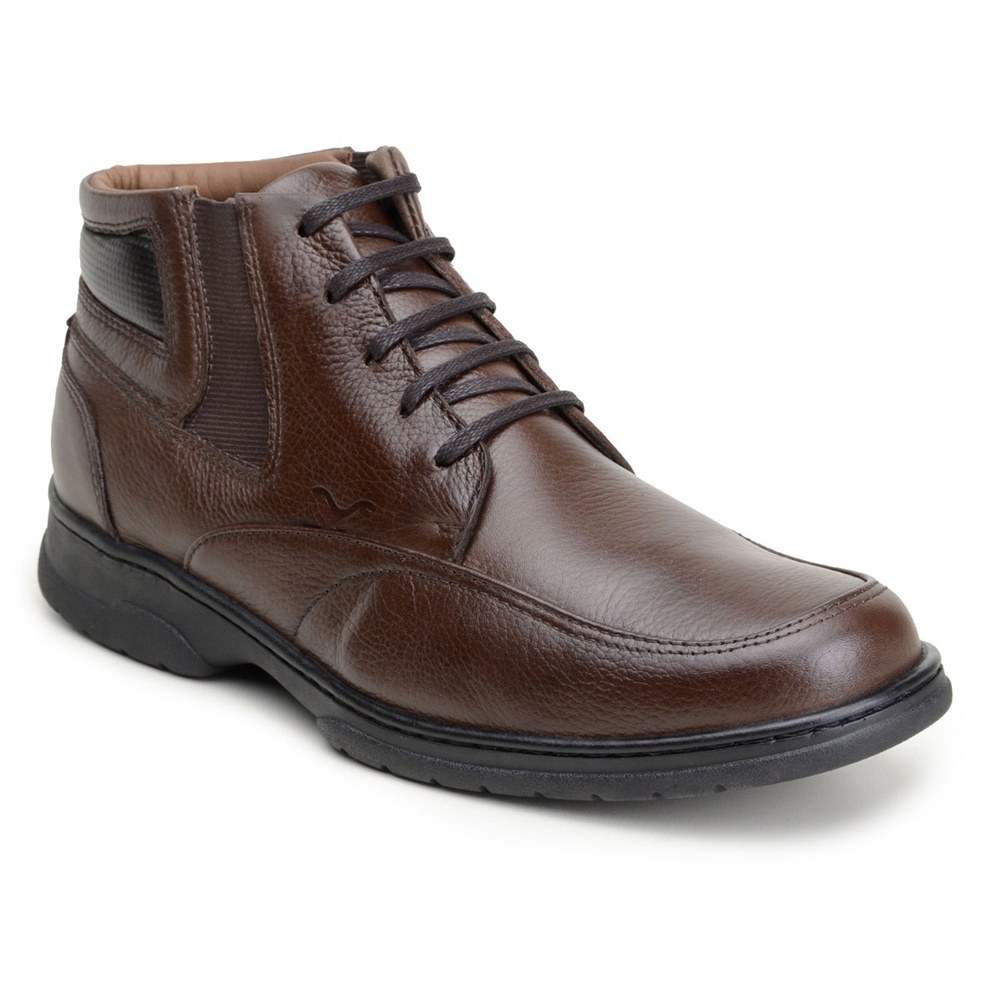 Bota Coturno Capiau: Conforto e Estilo em Couro Legítimo