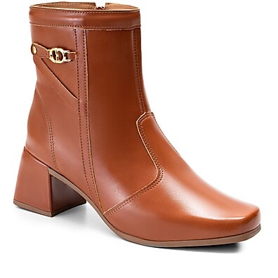 Bota Feminina Caramelo: Estilo e Conforto!