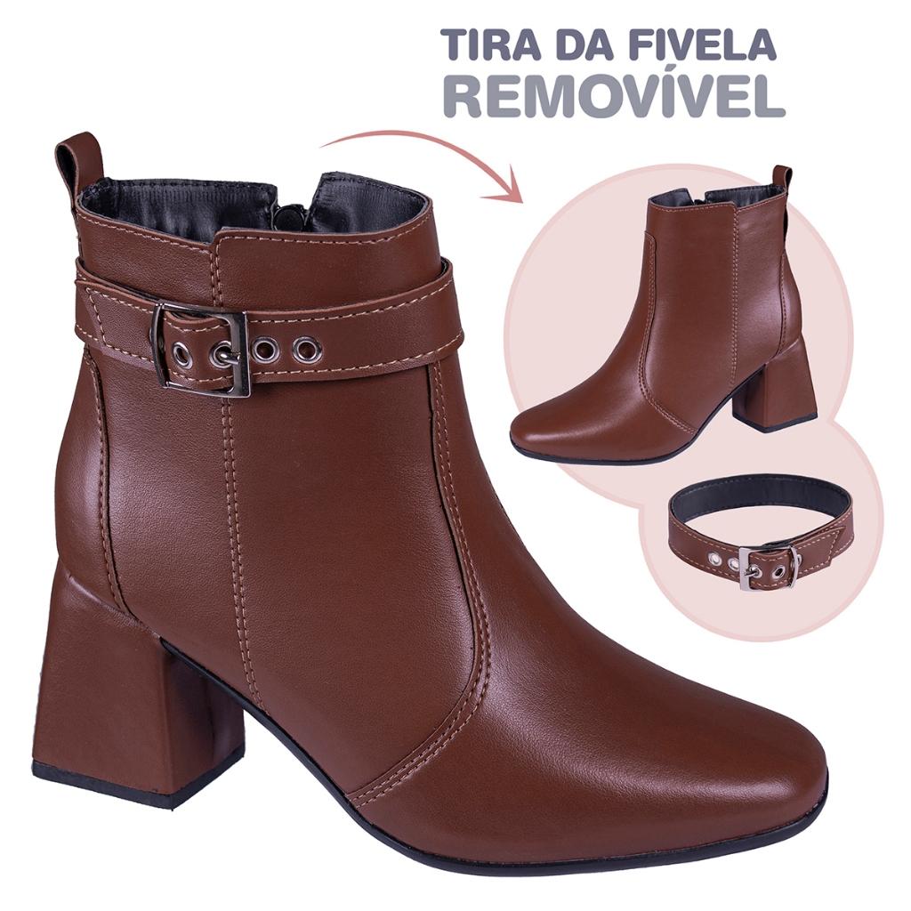 Bota Feminina: Estilo e Conforto em um Só Passo!