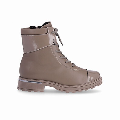 Bota Feminina Piccadilly Maxi Anabela Taupe: Conforto e Estilo