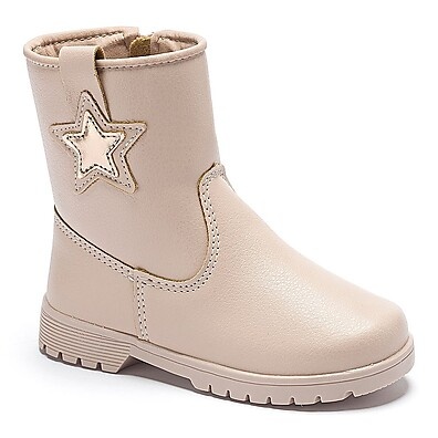 Bota Infantil Coturno Estrela: Estilo e Conforto para Pequenas Aventureiras
