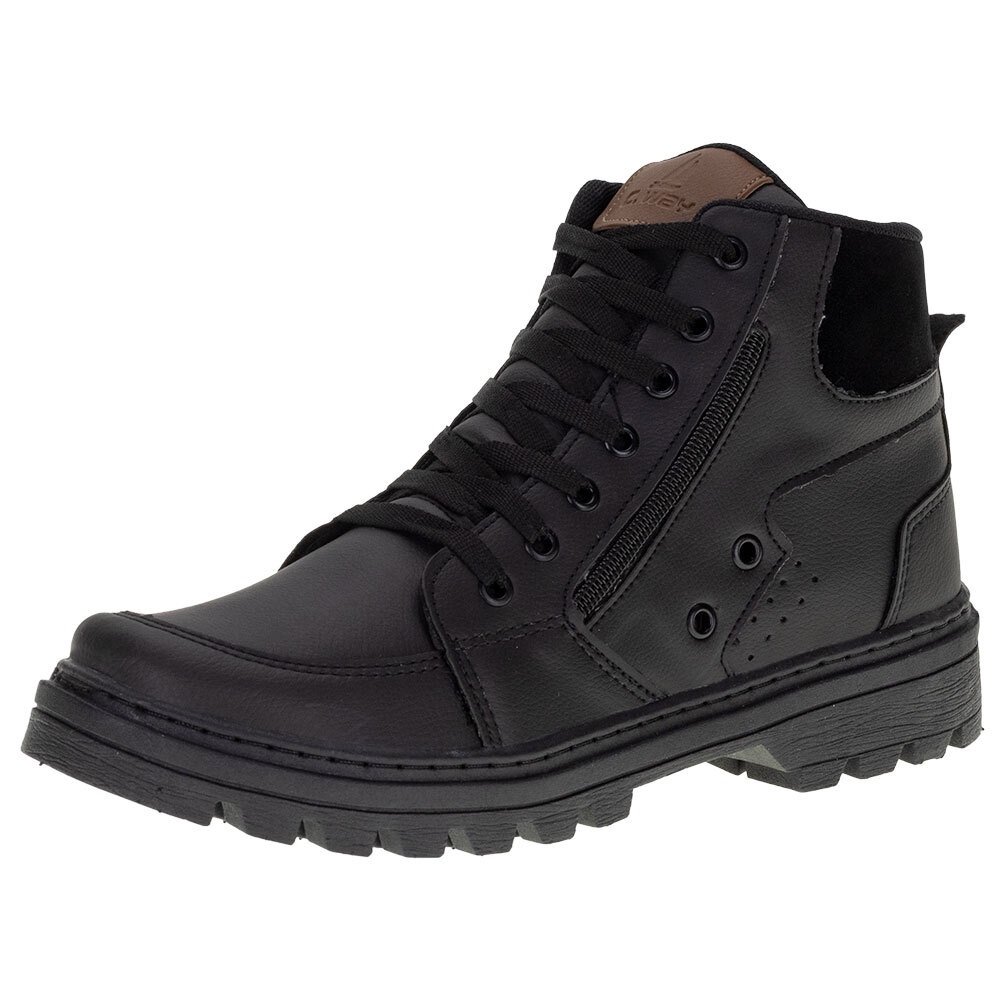 Bota Masculina Coturno Confort Way C225: Estilo e Conforto