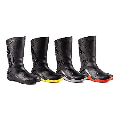 Bota Motoqueira PVC Impermeável e Antiderrapante – Proteção Total no Trânsito