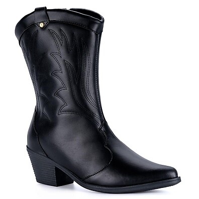 Bota Texana Feminina Domidona: Estilo e Luxo!