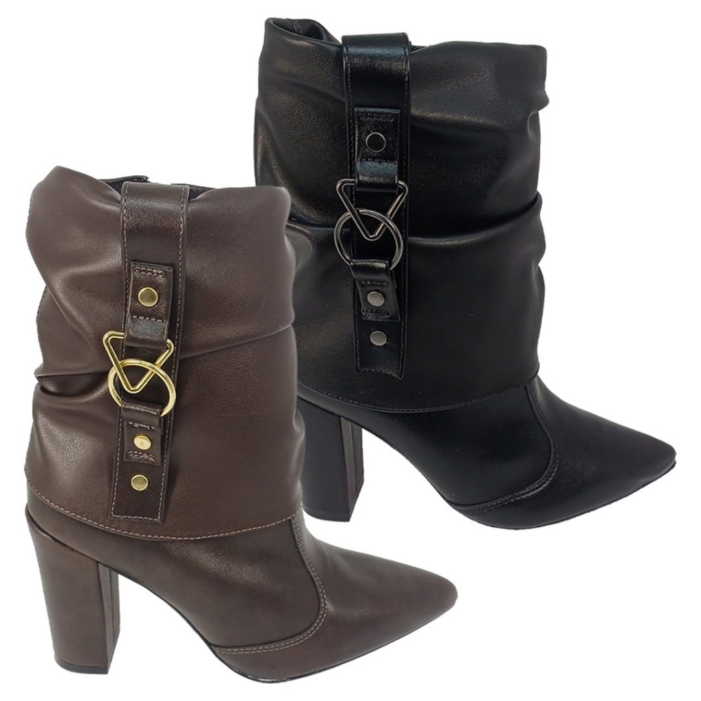 Bota Vizzano Salto Alto: Elegância e Conforto